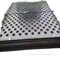 Perforowany metalowy kształt okręgu kształt otworu Perforowana siatka